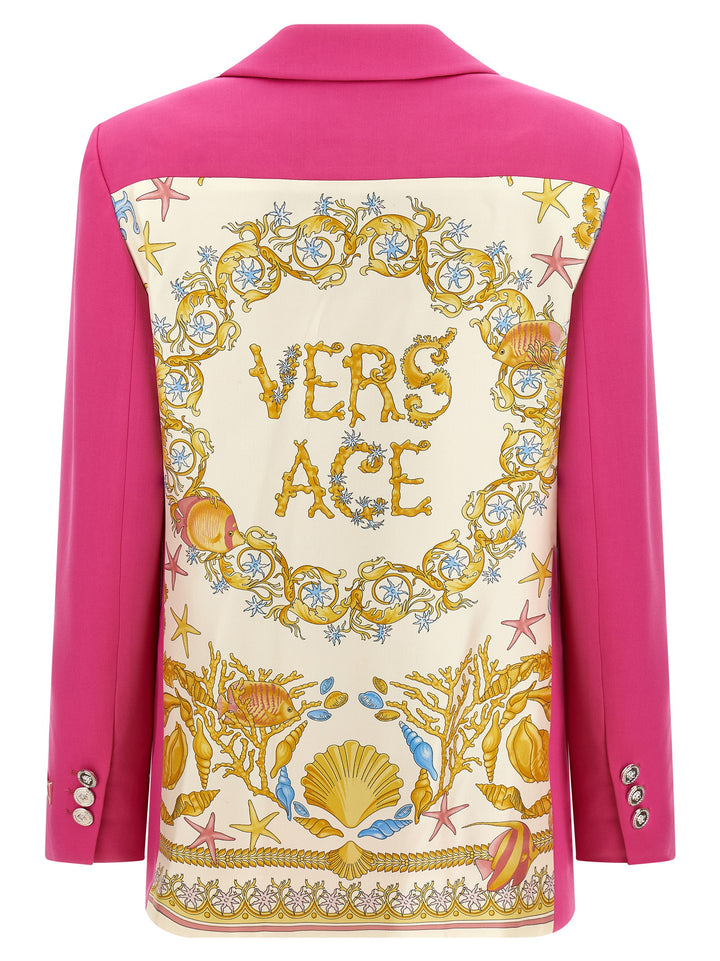 Versace Underwater Barocco BlazerS - Fucsia | 5abcd2ebc80c03d64527c9b2dc3122ee74af9026