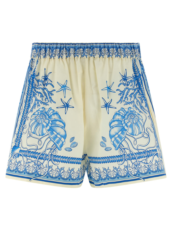 Versace Barocco Bermuda e Short - Celeste | 94de13647340f075487f1a14c7be3c0cfb1e5bd6