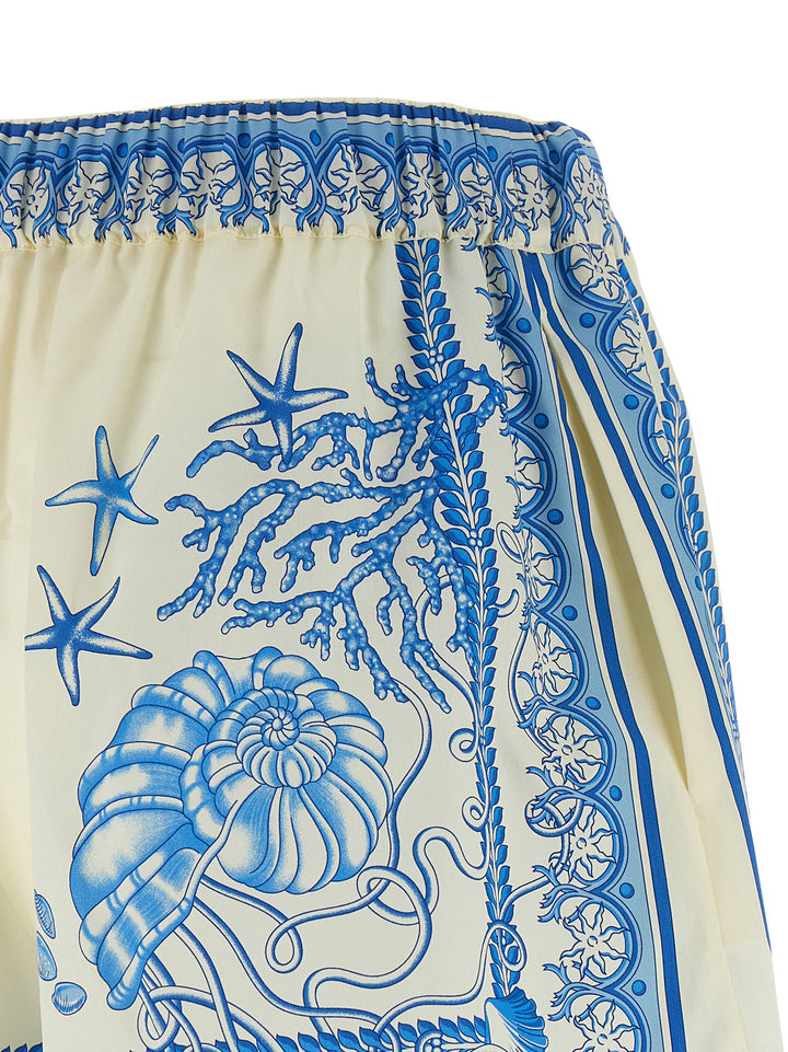 Versace Barocco Bermuda e Short - Celeste | d352d460662e8a5557d6bf8b8bc932cba128a860