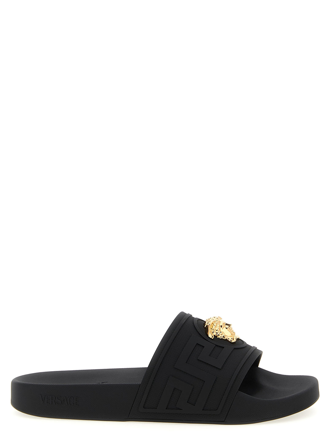 Versace La Medusa Sandali - Nero | 1ffeb3a426c277a50183a284896b137c952024bf