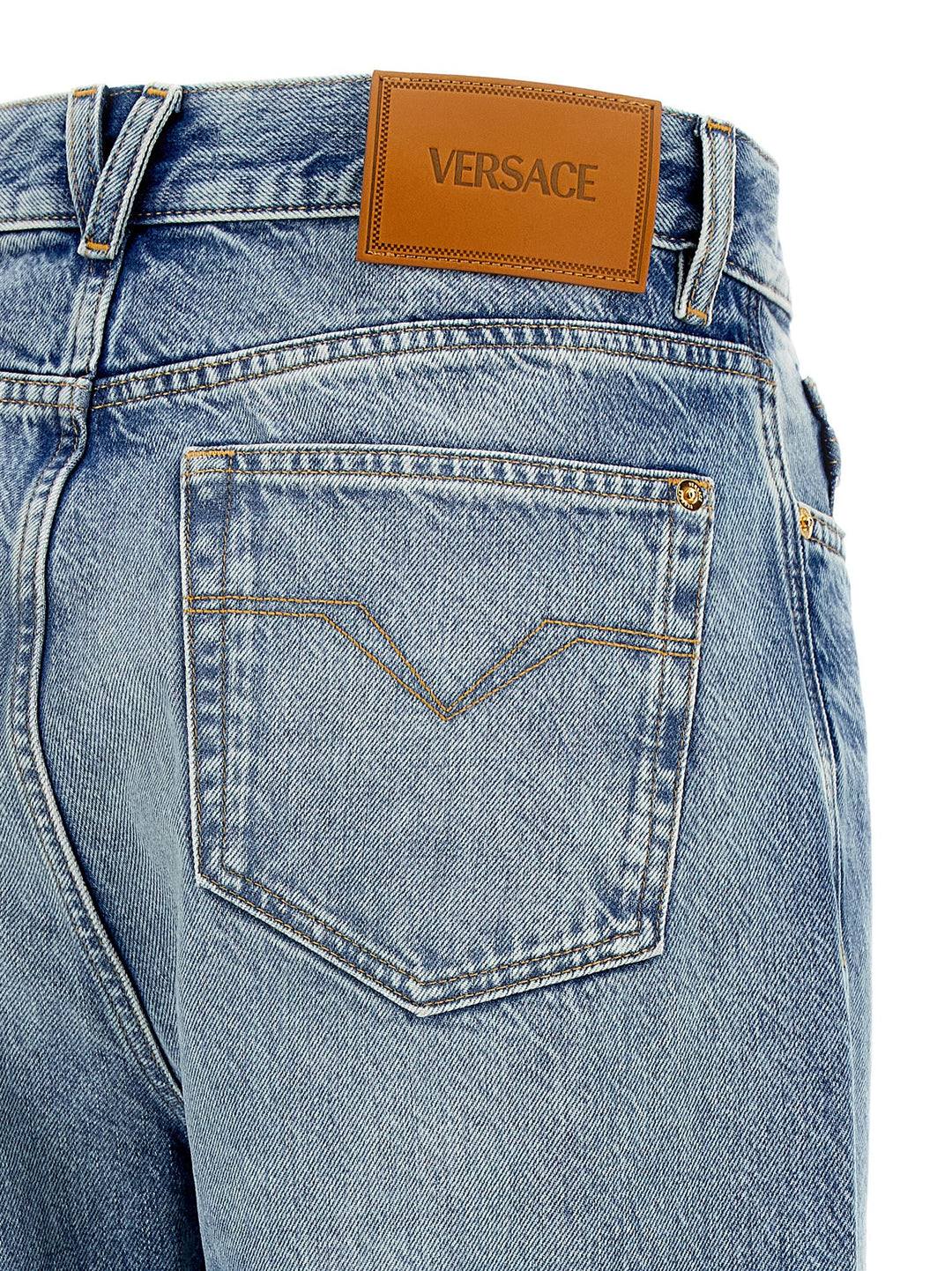 Versace Medusa Biggie Jeans - Blu | 774344e70628dfc606c9bfe51601a4b742f946ea