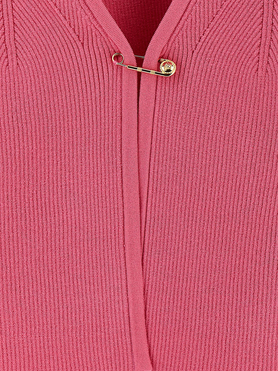 Versace Safety Pin Maglioni - Fucsia | 74a5cd00e0b5e2d56dc35b96e2a9529e8b3d7cd1