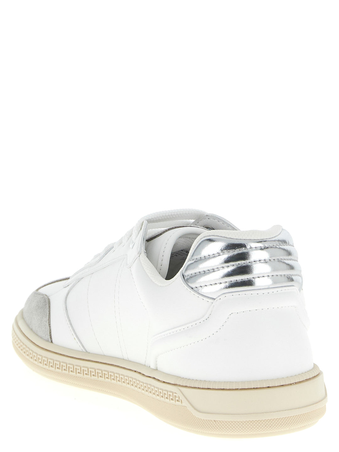 Versace Greca Court Sneakers - Bianco | 12df6ae9f73b2627613b78ad4093a13b1d144d0b