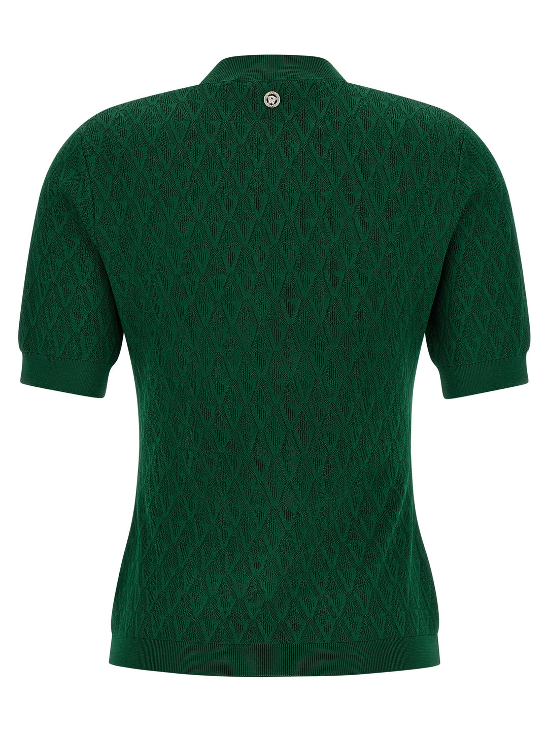 Versace V-Pattern T shirt - Verde | 1cebf27c4949cf8ea030204b337d60448b68a6b7