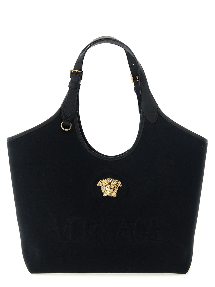 Versace La Medusa Tote - Nero | aefe753472aeb9654223c76081f7b0dc4b701027