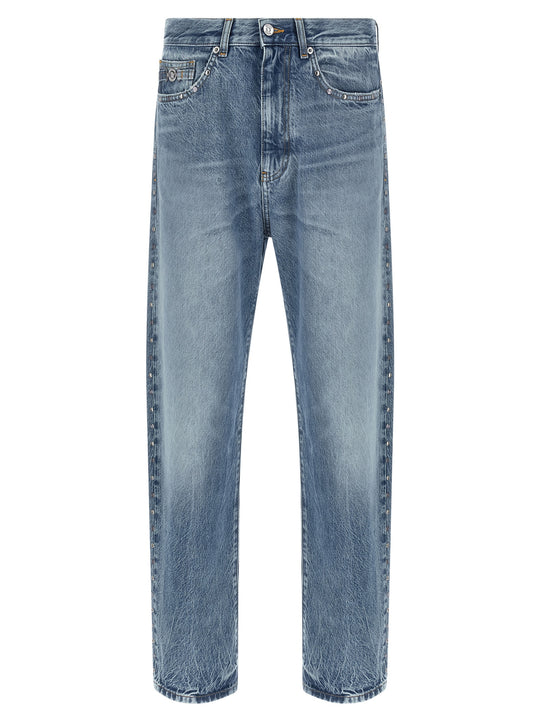 Studded Jeans Blu