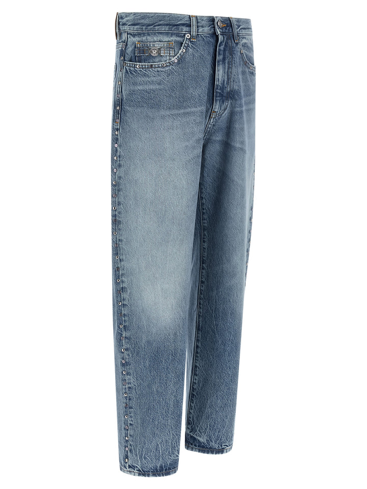 Versace Studded Jeans - Blu | 71e526923579b29d3db2933b0bb146fe36c6e79a