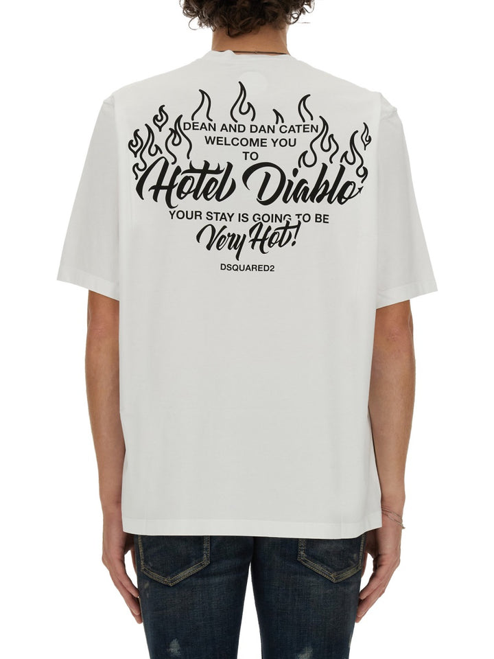 Dsquared2 T shirt - Bianco | Wanan Luxury