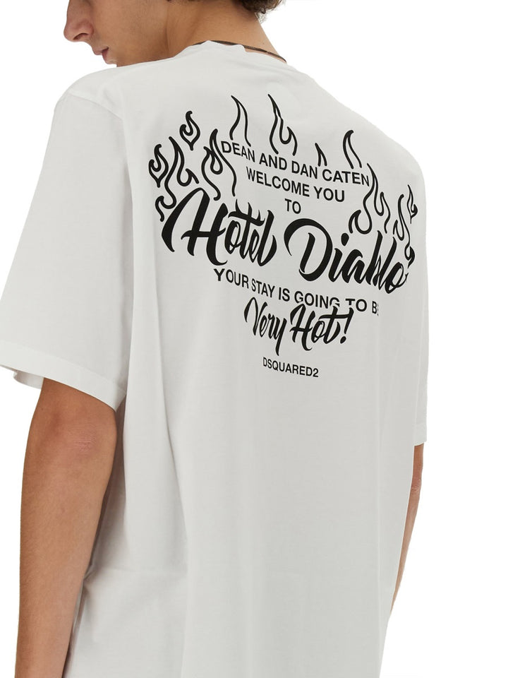 Dsquared2 T shirt - Bianco | Wanan Luxury