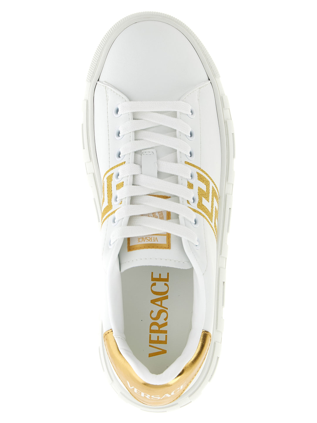 Versace La Greca Sneakers - Oro | 75c6a18737aa9ab7e6d1d89ca4efaead99146b18
