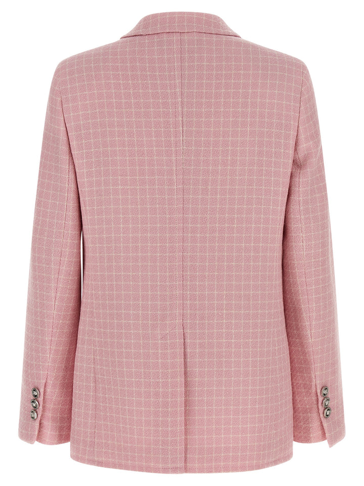 Versace Blazer Check BlazerS - Rosa | db3dabd1b7e3b63a8e3b439cf51f4f6fc9fa40a1
