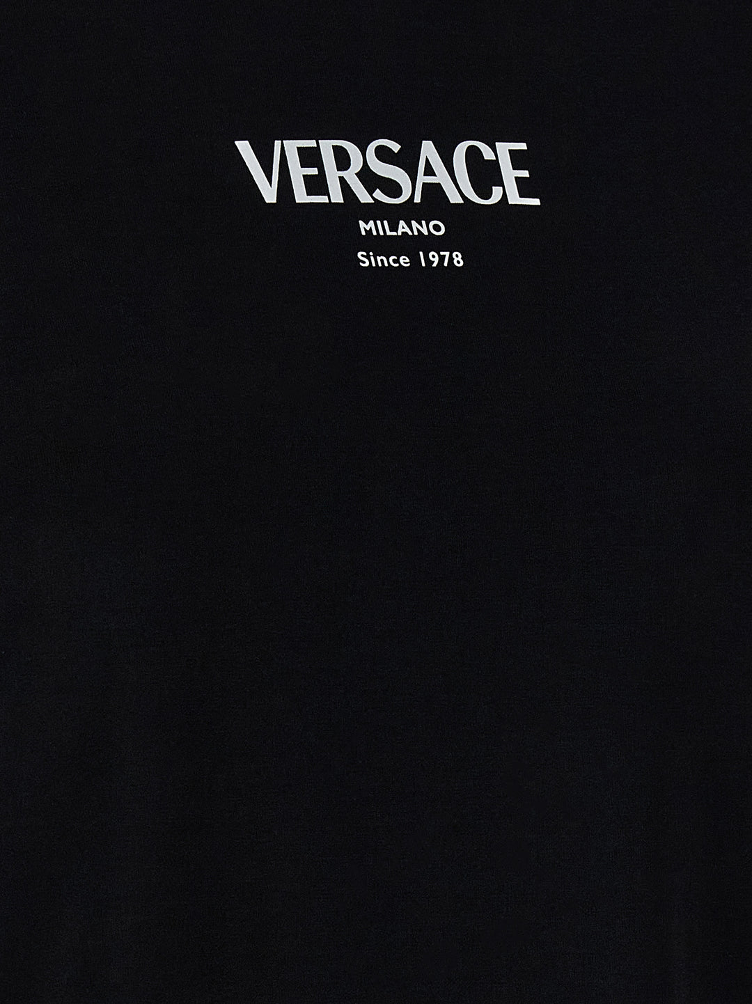 Versace Versace Logo T shirt - Bianco/Nero | 534607097afd916347819e83dc5345006902ea5b