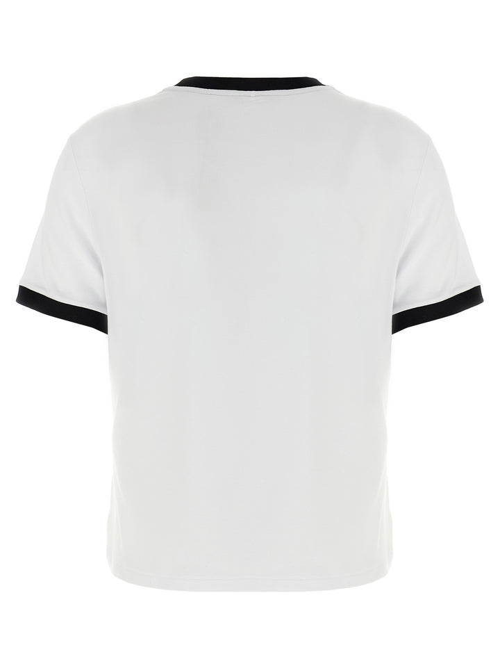 Versace Logo T shirt - Bianco/Nero | 27dc484aa5330c1bf5fbade94783f27c0f036629