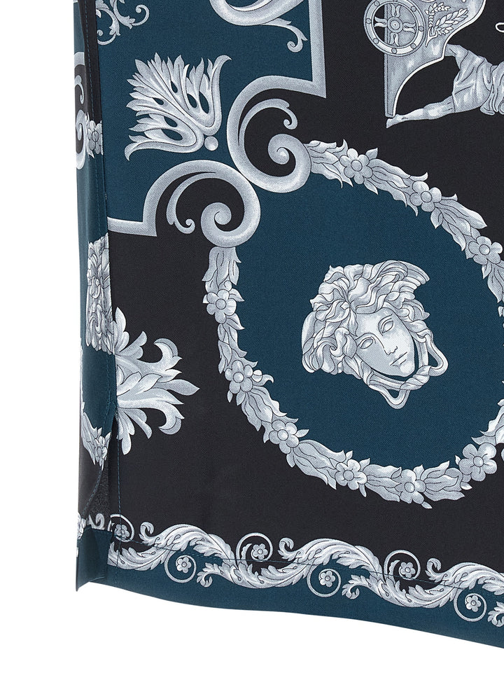 Versace Hall Of Heroes Camicie - Blu | 98fad0b70382eed7d03f26ecc1a966f689a08b94