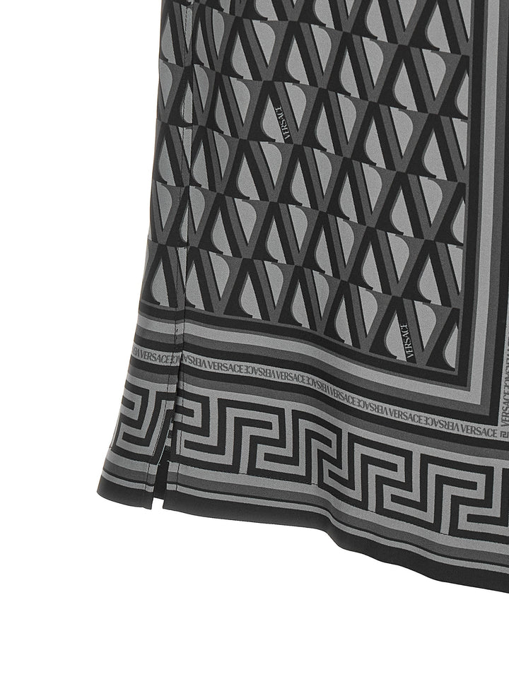 Versace V Greca Camicie - Grigio | e4313566a8dfa36b7c6d313512a8d0e31c1428c8