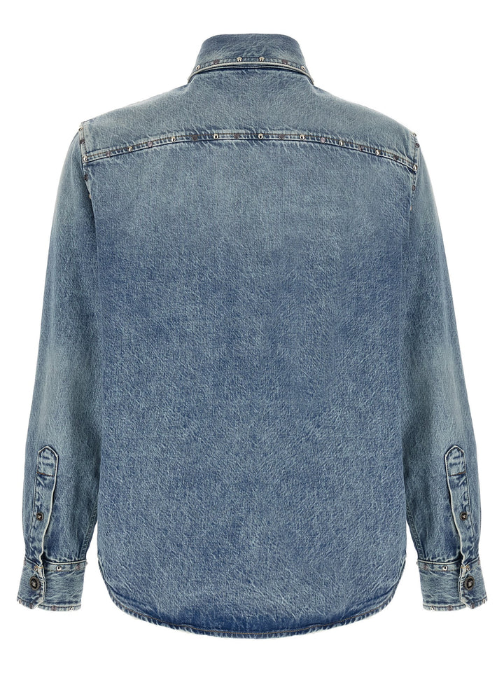 Versace Medusa Camicie - Celeste | cee0b51174d7a170b349e9793cedd5d2e6767d28