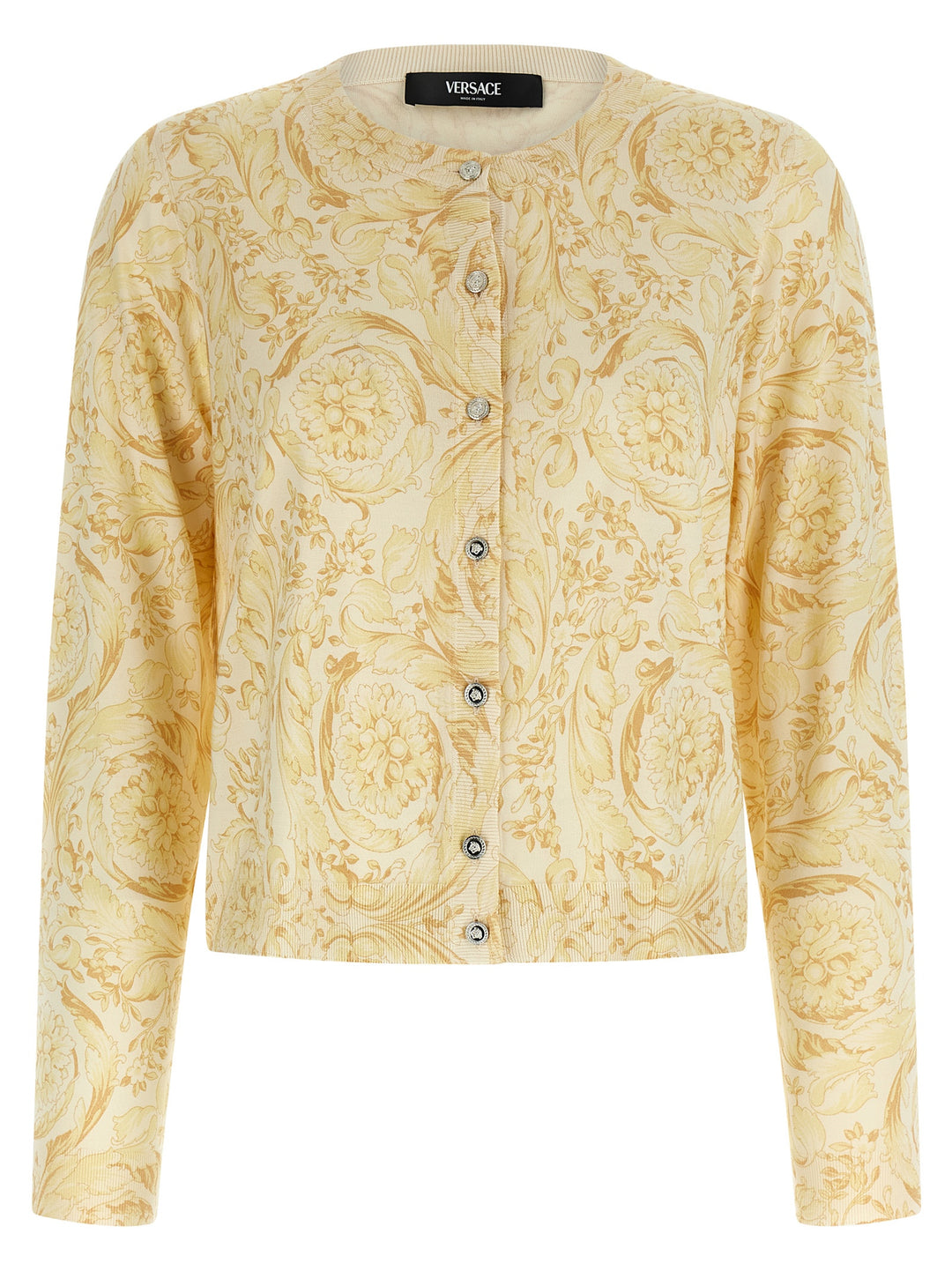 Versace Barocco 92 Maglioni - Giallo | 61b38c576b1ce16d3415ffa1bdecc0a1b38aa475