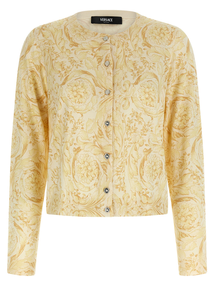 Versace Barocco 92 Maglioni - Giallo | 61b38c576b1ce16d3415ffa1bdecc0a1b38aa475