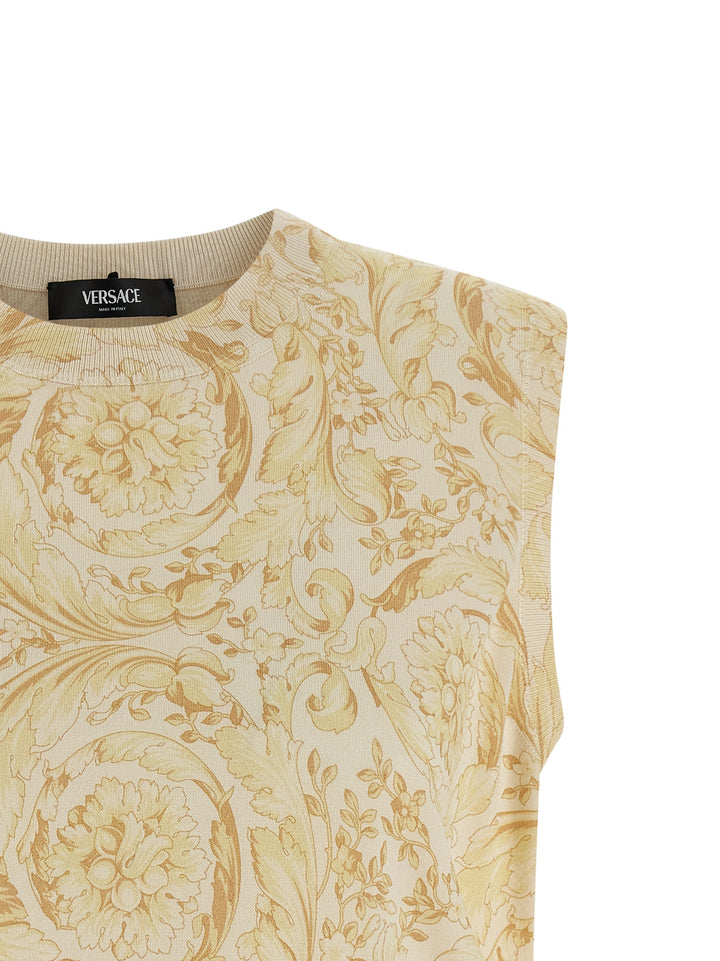 Versace Barocco Gilet - Giallo | bf4829991e4f4cf3cc2bbacd7927f7366b18a660