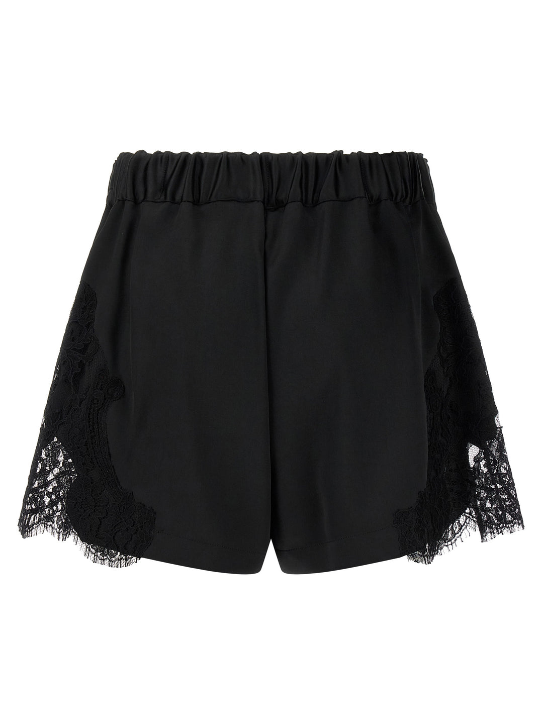 Versace Lace Insert Shorts Bermuda e Short - Nero | e5717d45028ad1c83da3ae026d91886fa9411d1d