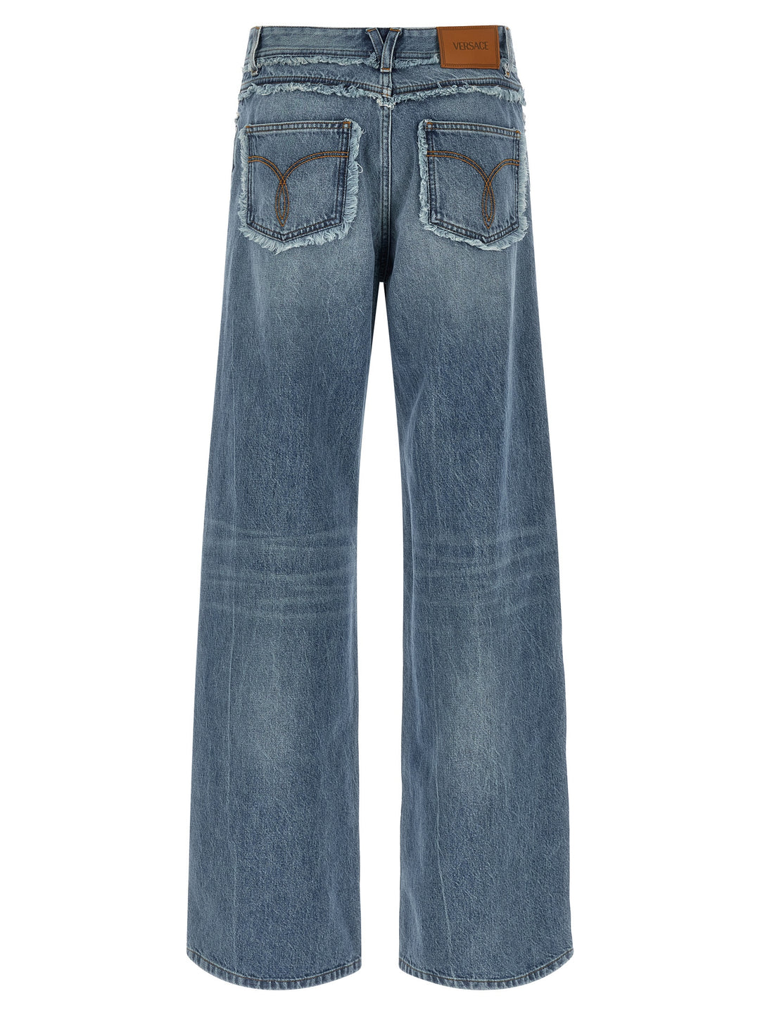 Versace Boyfriend Jeans - Blu | 9e149fde2b1ef157943bf9faf02b7790474b39d9