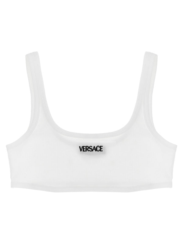Versace Logo Underwear White