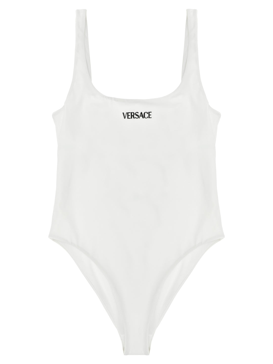 Versace Versace Logo Beachwear - Bianco | 412b8a7d68dbd99ece963d6280e73163d328207c