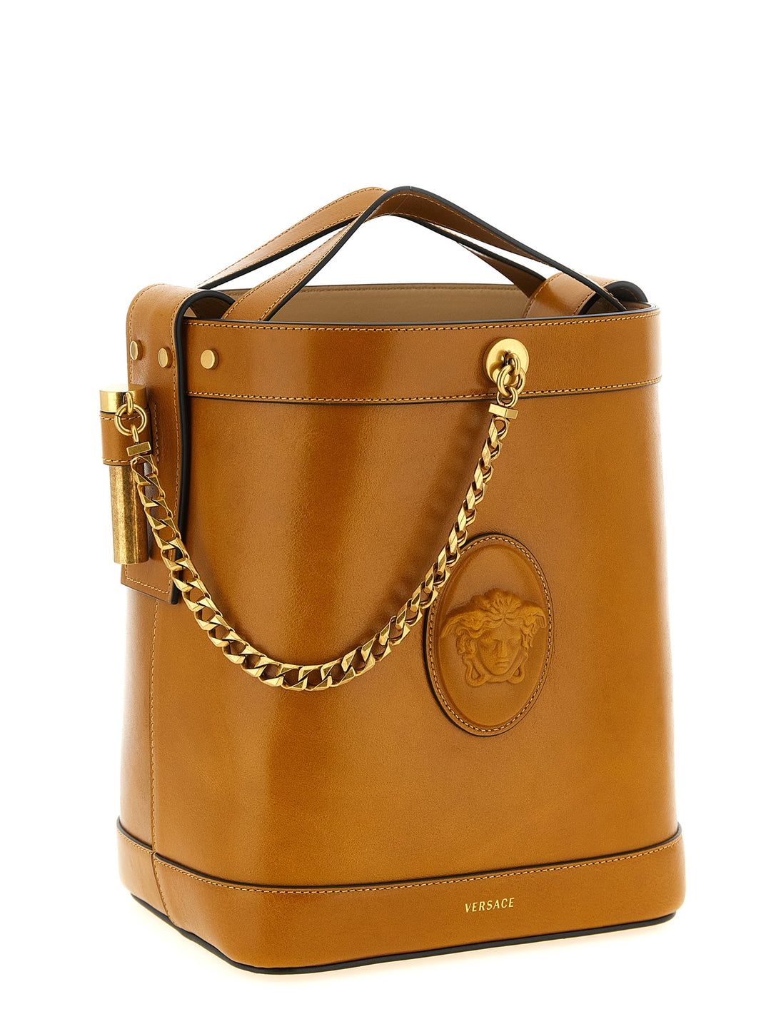 Versace Pivot Borse a Spalla e Tracolla - Marrone | 0df0649f19e644ad20a3c073372f6f0a4f2e7d55