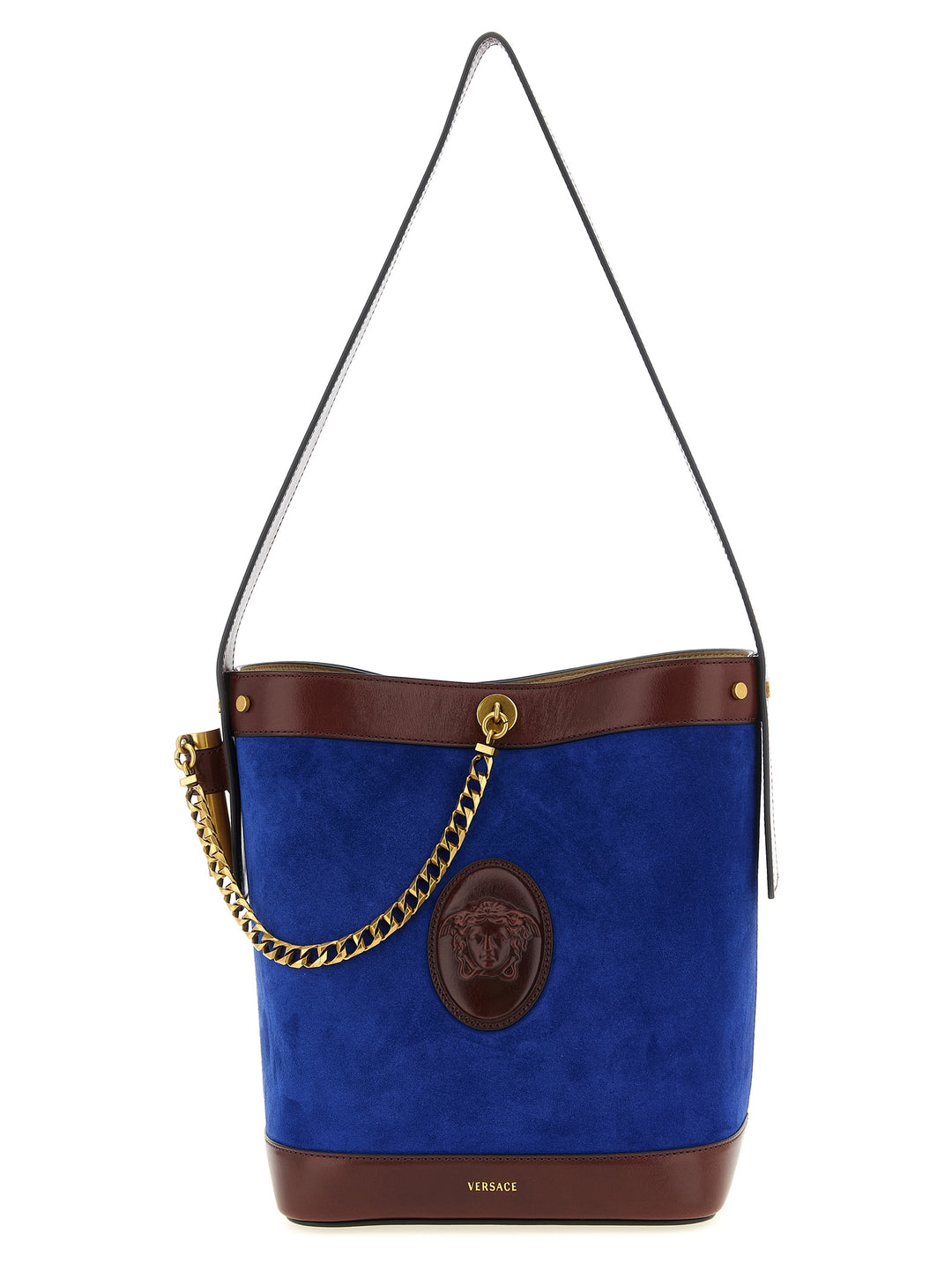 Versace Pivot Borse a Spalla e Tracolla - Blu | cff17f64853166bf303207d44bba7e8ed611a3b2
