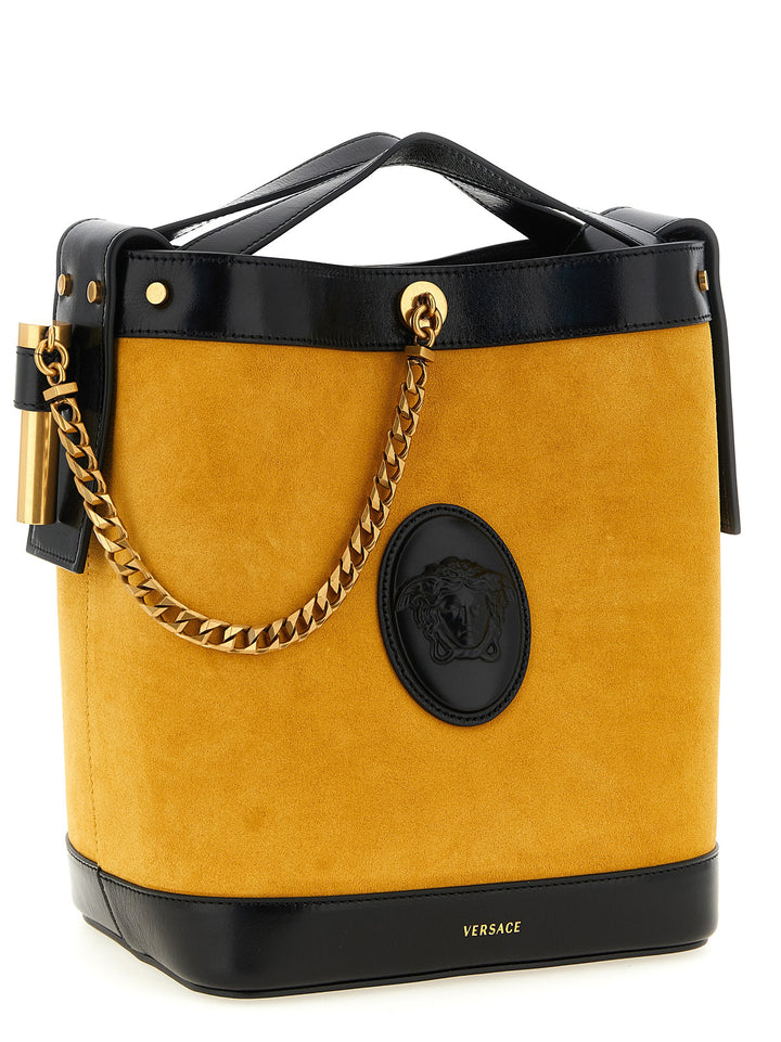 Versace Pivot Borse a Spalla e Tracolla - Giallo | 37d47f422f03efd244f016ca7c7fbfd3757507f2