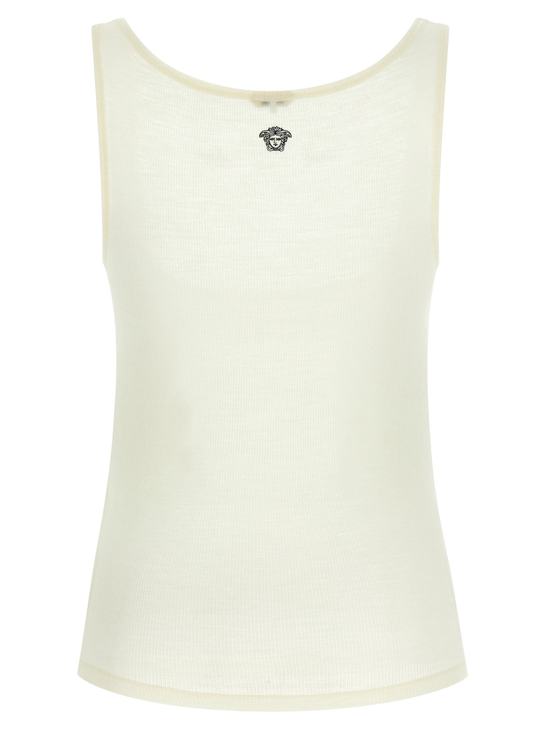 Versace La Medusa Top - Bianco | 7304db872cfa2653e4555a6c7f42972b6c7f3a56