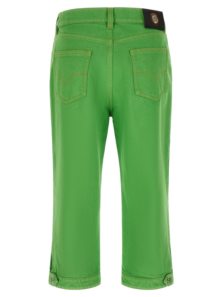 Versace Capri Jeans - Verde | 7e3bbc86f257b037aab4387ba2f5af1df4485ff4
