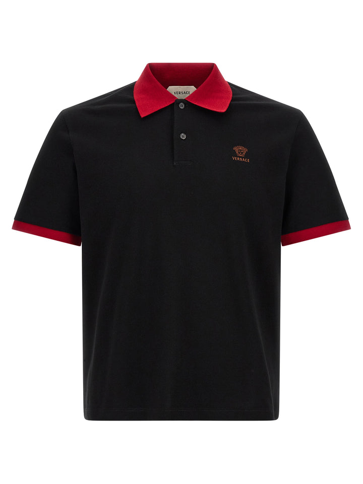 Versace Medusa Polo - Nero | 6a67705bb99029c8689f6589705da94472496d26