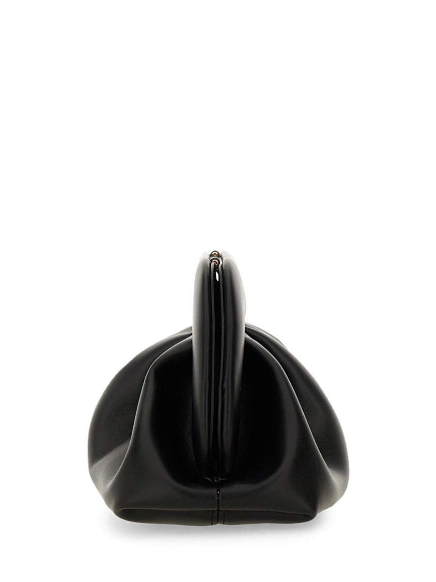 Themoirè Pochette - Nero | Wanan Luxury