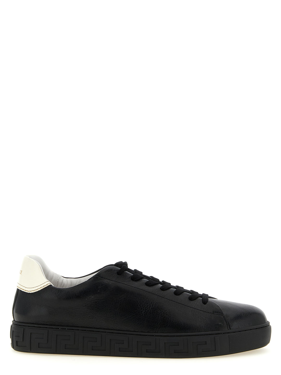 Versace Greca Sneakers - Bianco/Nero | d457e67de8634f284f76393780462489bdbe84ff