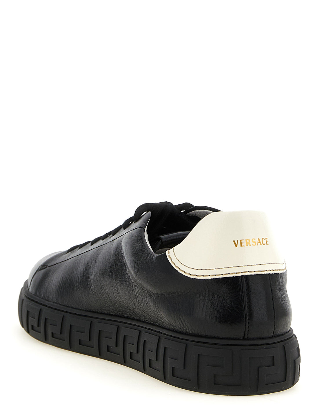 Versace Greca Sneakers - Bianco/Nero | b50fa1bee8df9096f12119a754b5807f73b61f4f