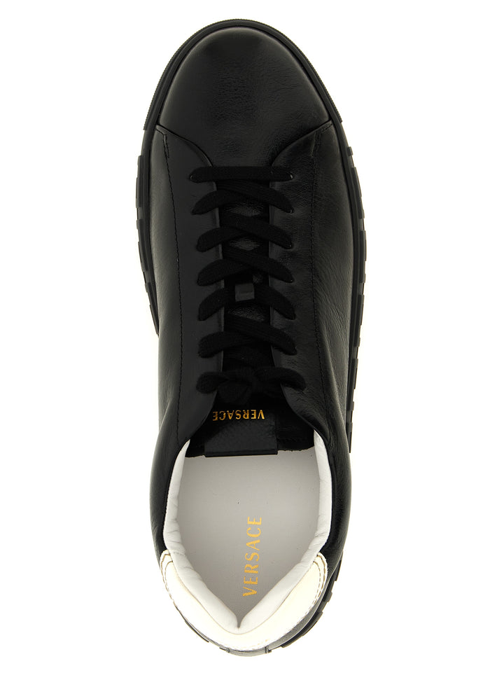 Versace Greca Sneakers - Bianco/Nero | 5ef393eb1a0736603e10c540840e54a2678dfc7b