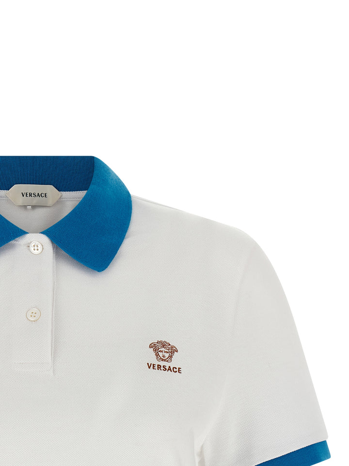 Versace Medusa Polo - Blu | 1220e09e42cc31305a022357286bc56689967fbb