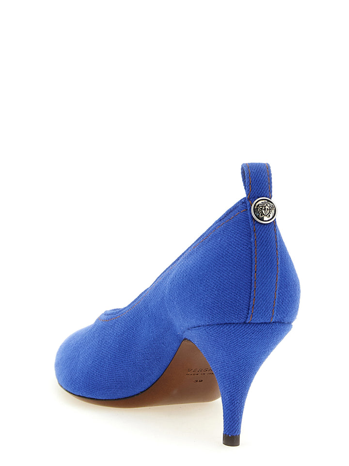 Versace Tina Decollete - Blu | b023b6e9452114395e77efd565cc8afd2c7235c2