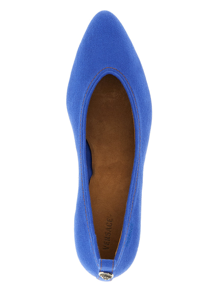 Versace Tina Decollete - Blu | 15edb6d01fa174fe514cc67da456bc8f47f10527