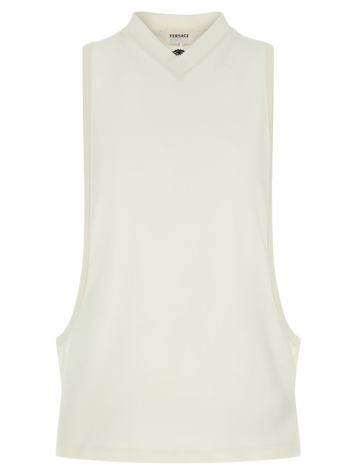 Versace Medusa Top - Bianco | 72a3260da0cd6c34fd14c74bbf9aedcb7a3cb919