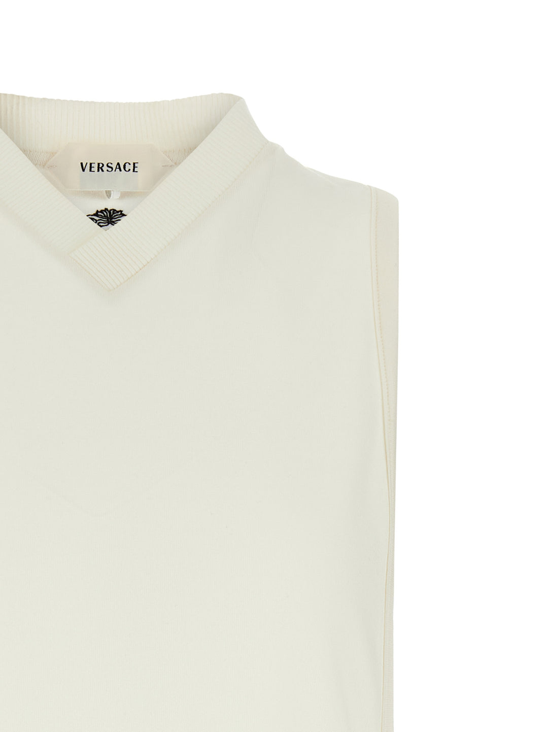 Versace Medusa Top - Bianco | 6b772e401f329924ec74ea43317b02516eeeecff
