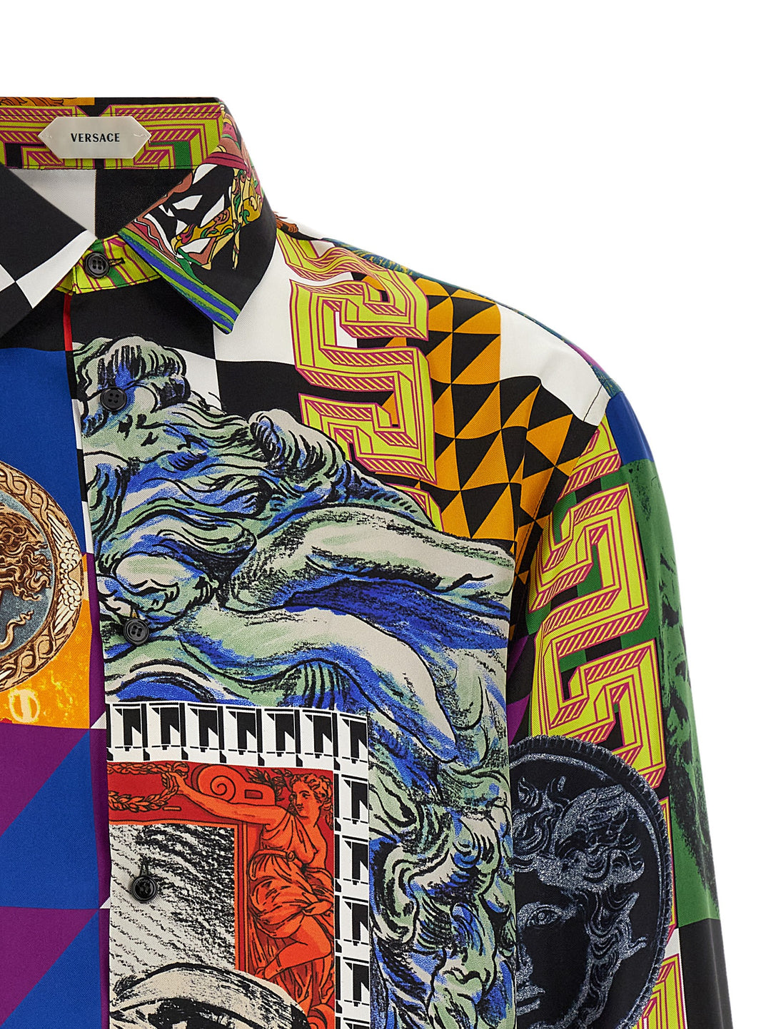 Versace Medusa Collage Camicie - Multicolor | 5819a07c32502b2cf8c22ae079448e66a6635b76