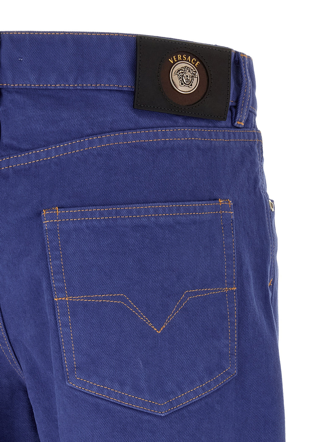 Versace Straight Leg Jeans - Blu | 5d2f0ec53cf68daa9a72372d7bbeba56228c932b