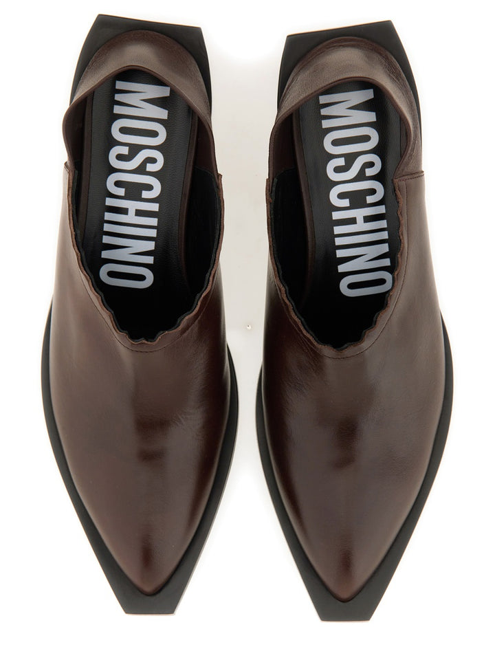 Moschino Mocassini - Marrone | Wanan Luxury
