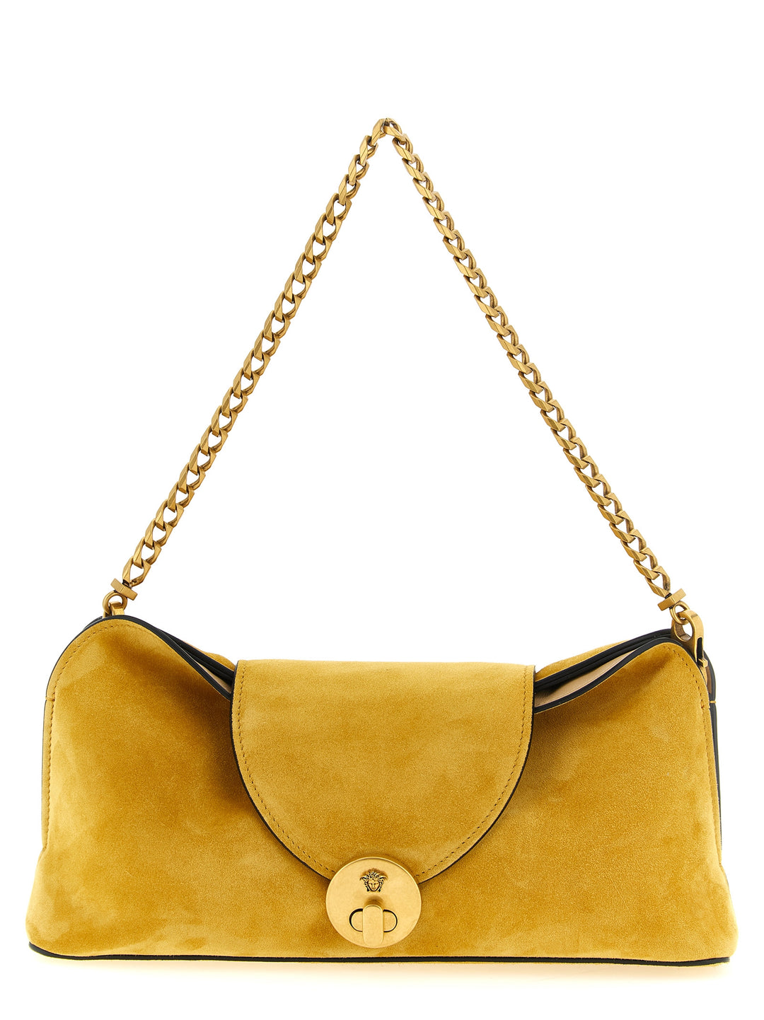 Versace Vivian Clutch - Giallo | bbe5cf6eeaaf666ef5ca20d080f83b13223a5043
