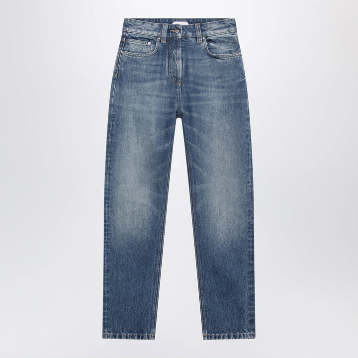 Versace Pantaloni - Celeste | 75ab3154b957c98565b06329538cfc2b9e8a0095