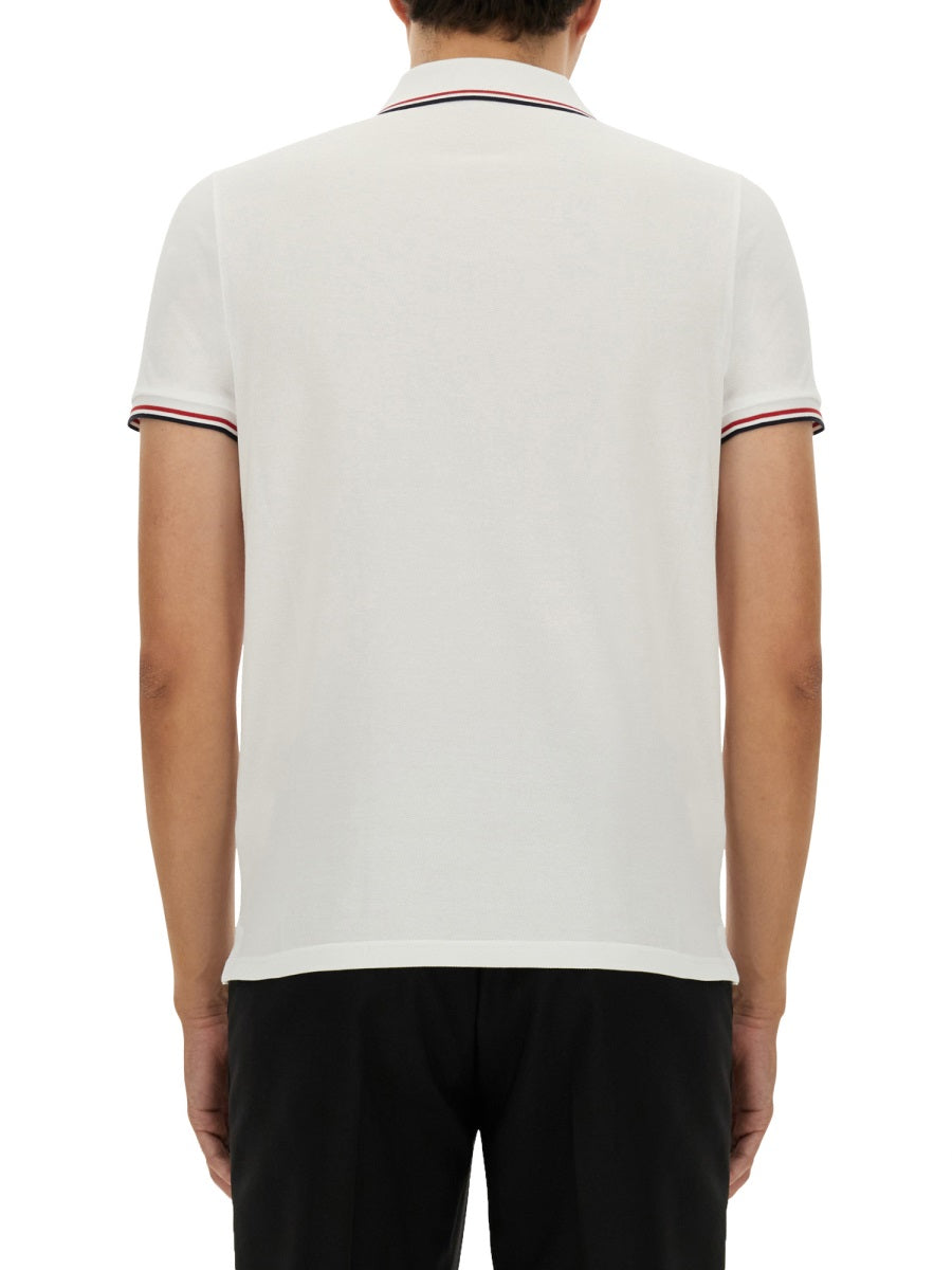 Moncler Polo - Bianco | Wanan Luxury