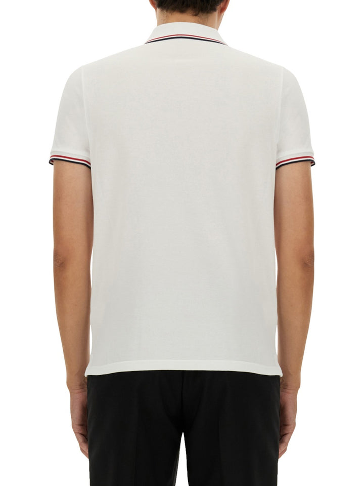 Moncler Polo - Bianco | Wanan Luxury