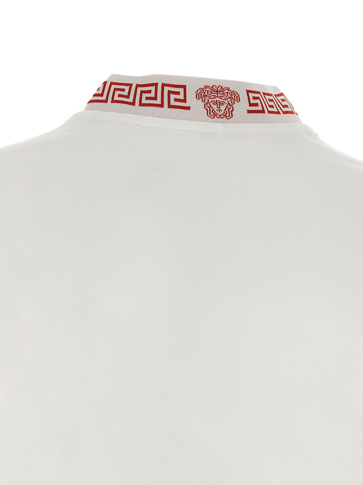 Versace Greca T shirt - Rosso | 31870062f5471a45452ffc351c9d0d99304557d7